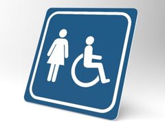 Placuta pentru femei cu persoane cu handicap